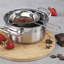 chocolate bowl size: 14 x 24 x 6cm