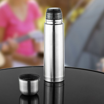 Stainless steel vacuum flask 0,5L  capacity: approx. 0,5 ltr