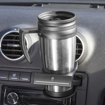 Travel Mug with plastic lid and handle