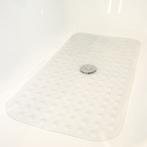 Non-Slip Shower Mat with 167 safety suckers