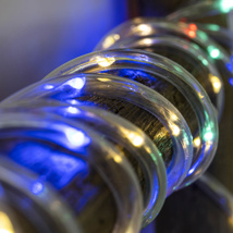 Lichterschlauch LED 12 Meter mit 240 multicolor LED 
