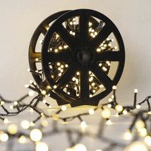 500 LED Lighting Chain on Plastic Wheel LED colour: warm-white