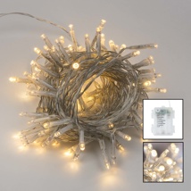 LED light chain  with 100 warm-white LED's