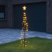 Outdoor 106 LED Lighting Tree with Star