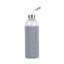 borosilicate glass bottle, 1L with neoprene protecting cover