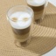 Latte Macchiato-Glas 400ml, 2er-Set  doppelwandig, ca. 9 x 14cm
