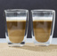 Latte macchiato glass set of 2pcs