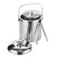 Ice Bucket with Lid and Tongs with water strainer