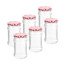 6 Pcs Preserve Jar Set Capacity:  315ml