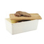 bread box with cutting board size: 34 x 18 x 13,5 cm