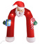 Inflatable Santa archway  300 cm 