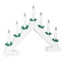 Christmas Light Decoration with 7 LED lights; appr. 42,4 x 4,5 x 32cm