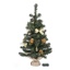 Artificial X-Mas Tree with 20 LED w/ cone, balls, stars and tinsel 