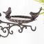 Wand-Vogelfutterstation aus Gusseisen Maße: ca. 28 x 14,5 x 23cm