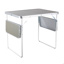 camping table with sideboards
