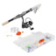 fishing set with carbon rod