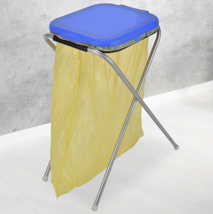 Garbage Rack with PP Cover Size: 37,5 x 41 x 74,5 cm