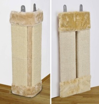 Sisal Scratching Board overall size: 50 x 23 x 2/3 cm