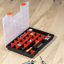 Organizer for small parts